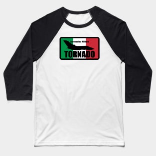 Italian Air Force Tornado Patch Baseball T-Shirt